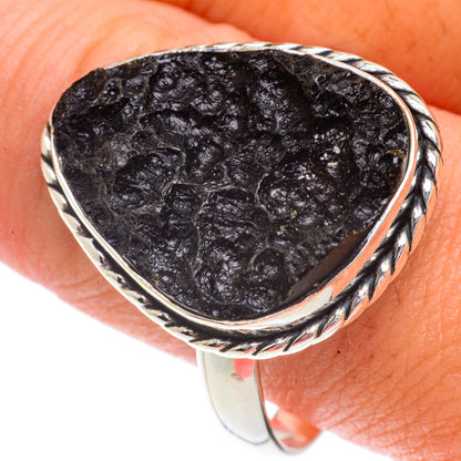 Tektite Rings handcrafted by Ana Silver Co - RING66203