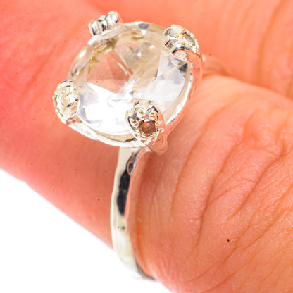 White Quartz Rings handcrafted by Ana Silver Co - RING66205