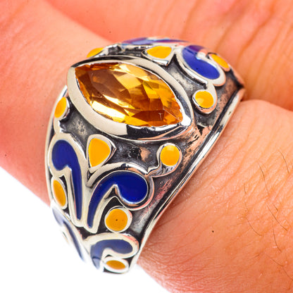 Citrine Rings handcrafted by Ana Silver Co - RING66207