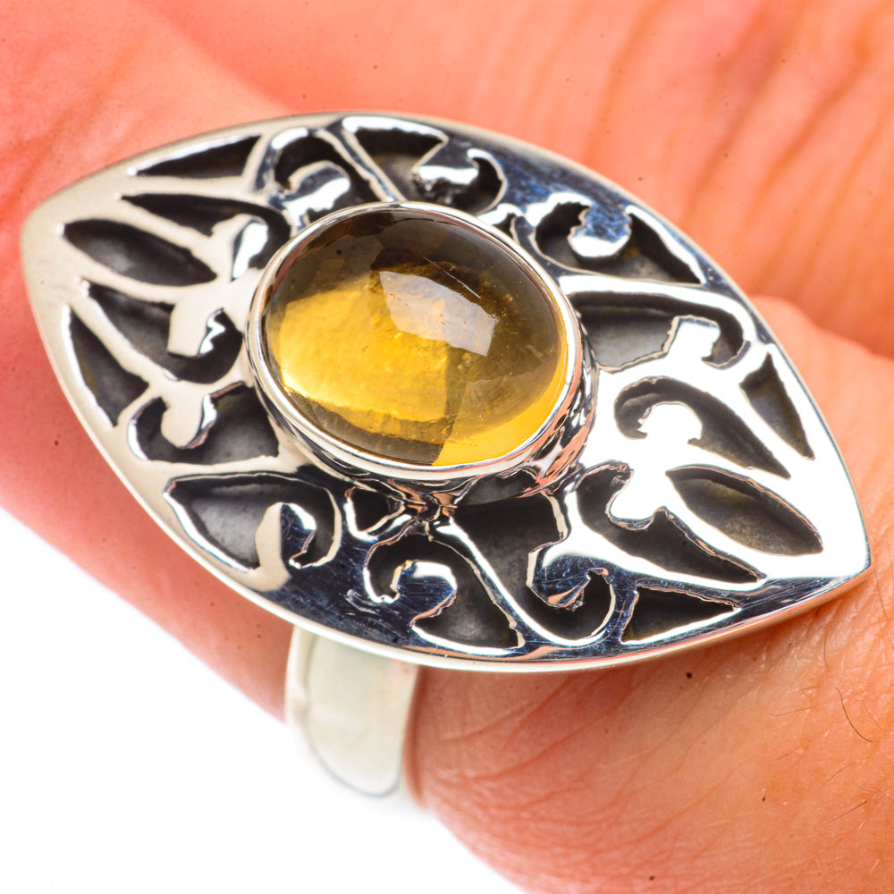 Citrine Rings handcrafted by Ana Silver Co - RING66224