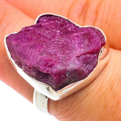 Ruby Fuchsite Rings handcrafted by Ana Silver Co - RING66227