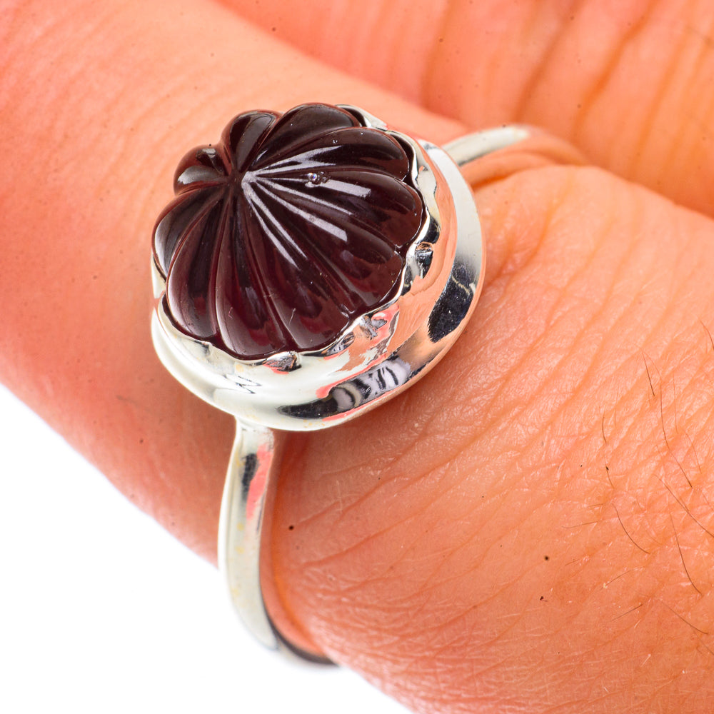 Garnet Rings handcrafted by Ana Silver Co - RING66229
