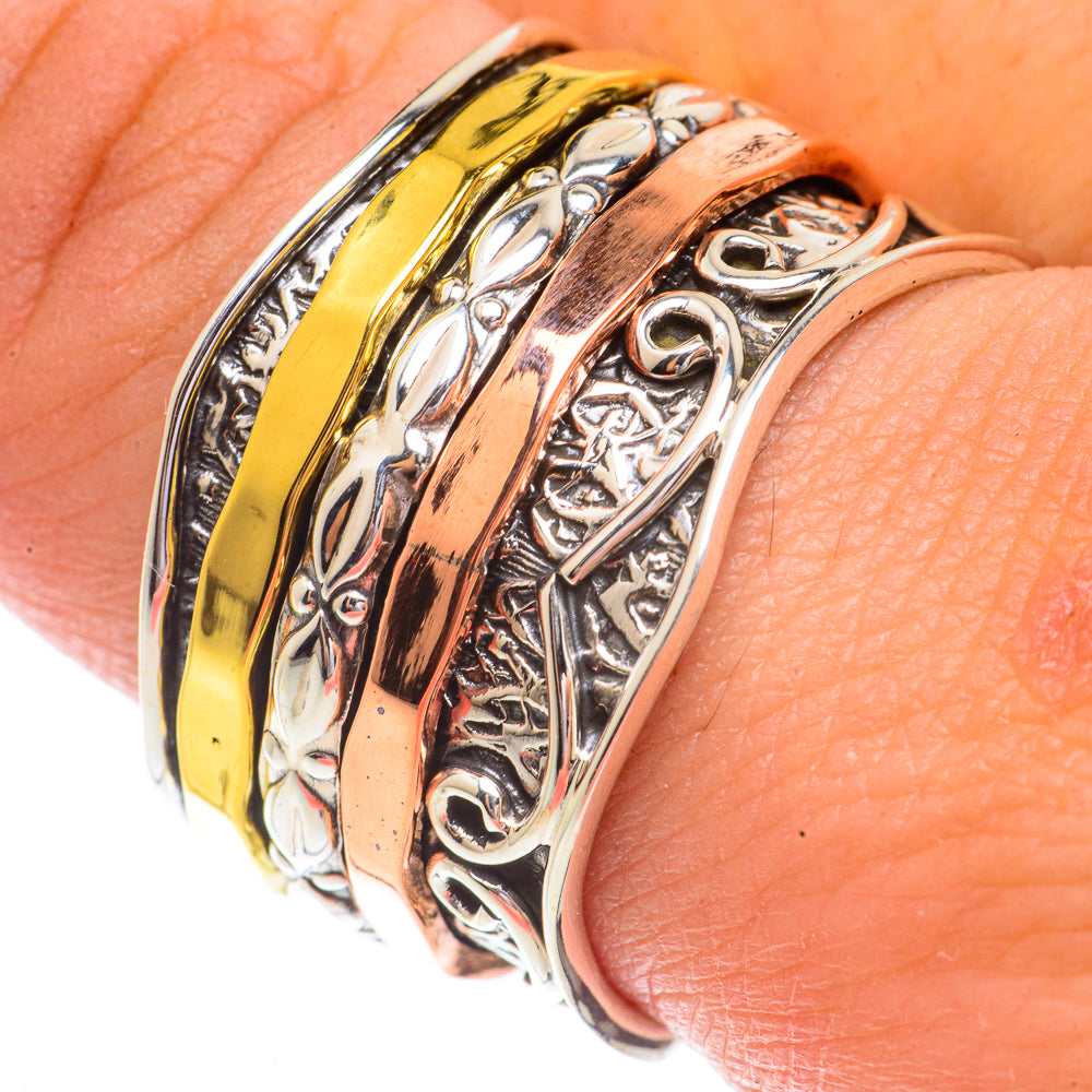 Meditation Spinner Rings handcrafted by Ana Silver Co - RING66233