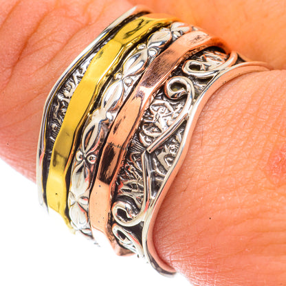 Meditation Spinner Rings handcrafted by Ana Silver Co - RING66233