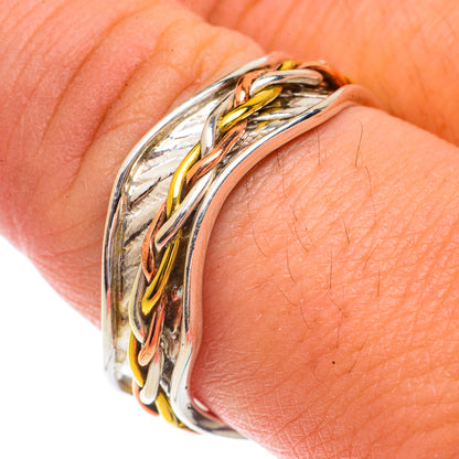 Meditation Spinner Rings handcrafted by Ana Silver Co - RING66234