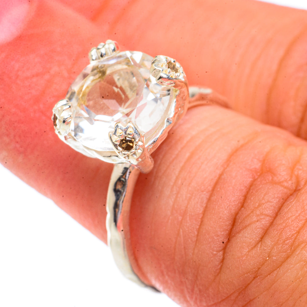 White Quartz Rings handcrafted by Ana Silver Co - RING66239