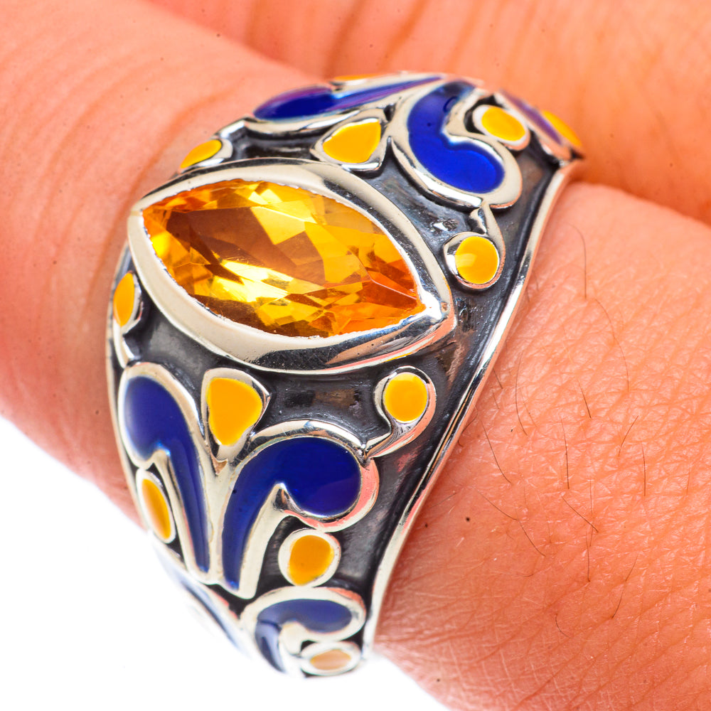Citrine Rings handcrafted by Ana Silver Co - RING66241
