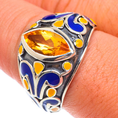 Citrine Rings handcrafted by Ana Silver Co - RING66241
