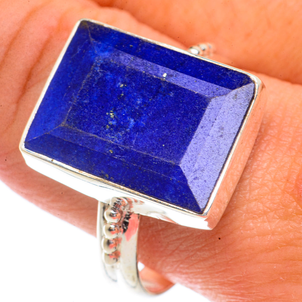 Lapis Lazuli Rings handcrafted by Ana Silver Co - RING66246