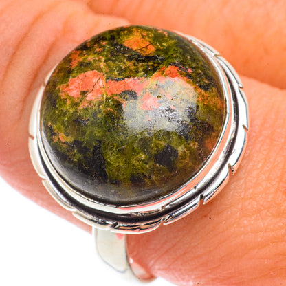 Unakite Rings handcrafted by Ana Silver Co - RING66249