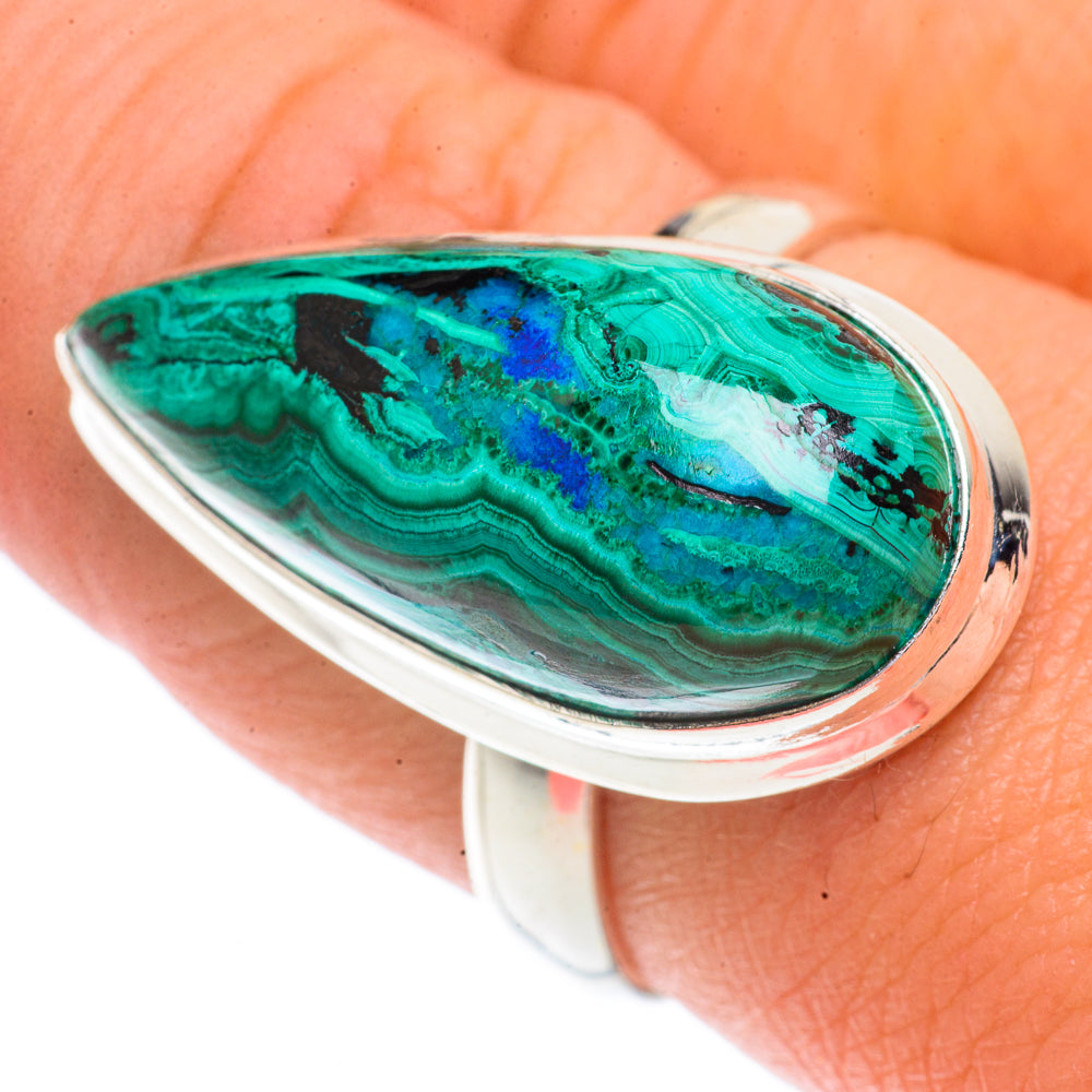 Chrysocolla Rings handcrafted by Ana Silver Co - RING66250