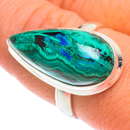Chrysocolla Rings handcrafted by Ana Silver Co - RING66250