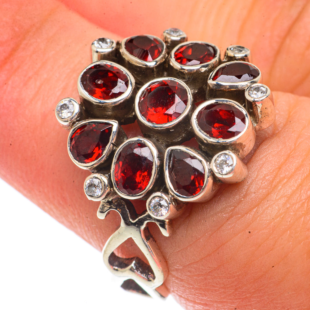 Garnet Rings handcrafted by Ana Silver Co - RING66262