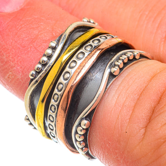 Meditation Spinner Rings handcrafted by Ana Silver Co - RING66263