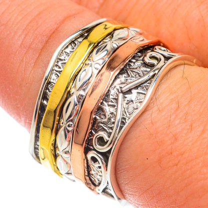 Meditation Spinner Rings handcrafted by Ana Silver Co - RING66267