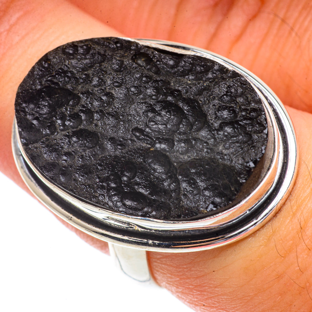 Tektite Rings handcrafted by Ana Silver Co - RING66270