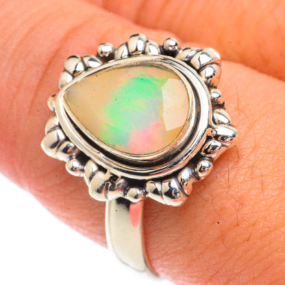Ethiopian Opal Rings handcrafted by Ana Silver Co - RING66274