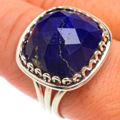Lapis Lazuli Rings handcrafted by Ana Silver Co - RING66279