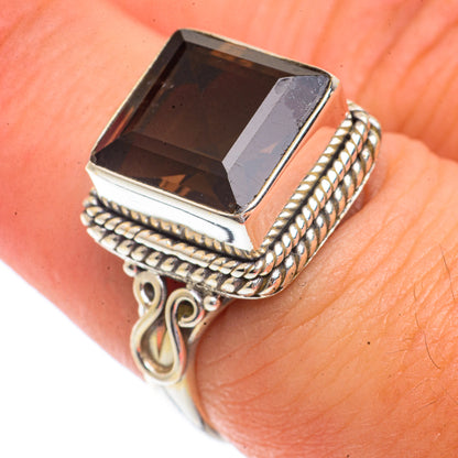 Smoky Quartz Rings handcrafted by Ana Silver Co - RING66283