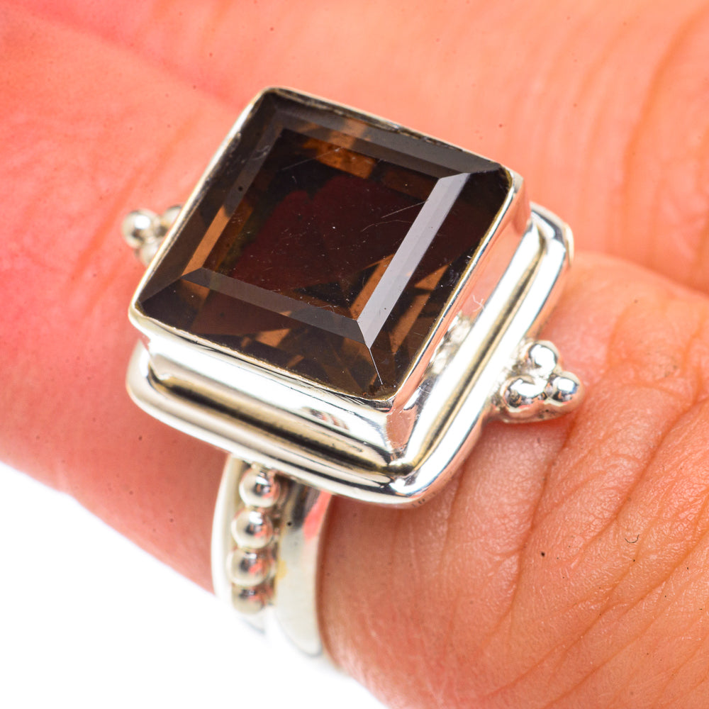 Smoky Quartz Rings handcrafted by Ana Silver Co - RING66284