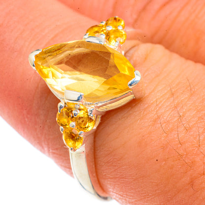 Citrine Rings handcrafted by Ana Silver Co - RING66287
