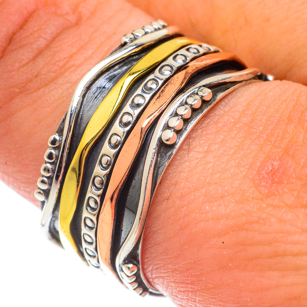 Meditation Spinner Rings handcrafted by Ana Silver Co - RING66295