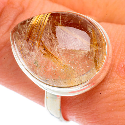 Rutilated Quartz Rings handcrafted by Ana Silver Co - RING66299