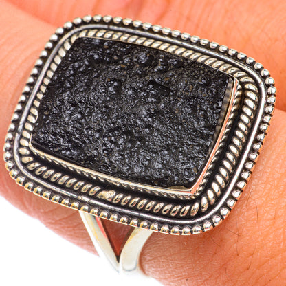 Tektite Rings handcrafted by Ana Silver Co - RING66302