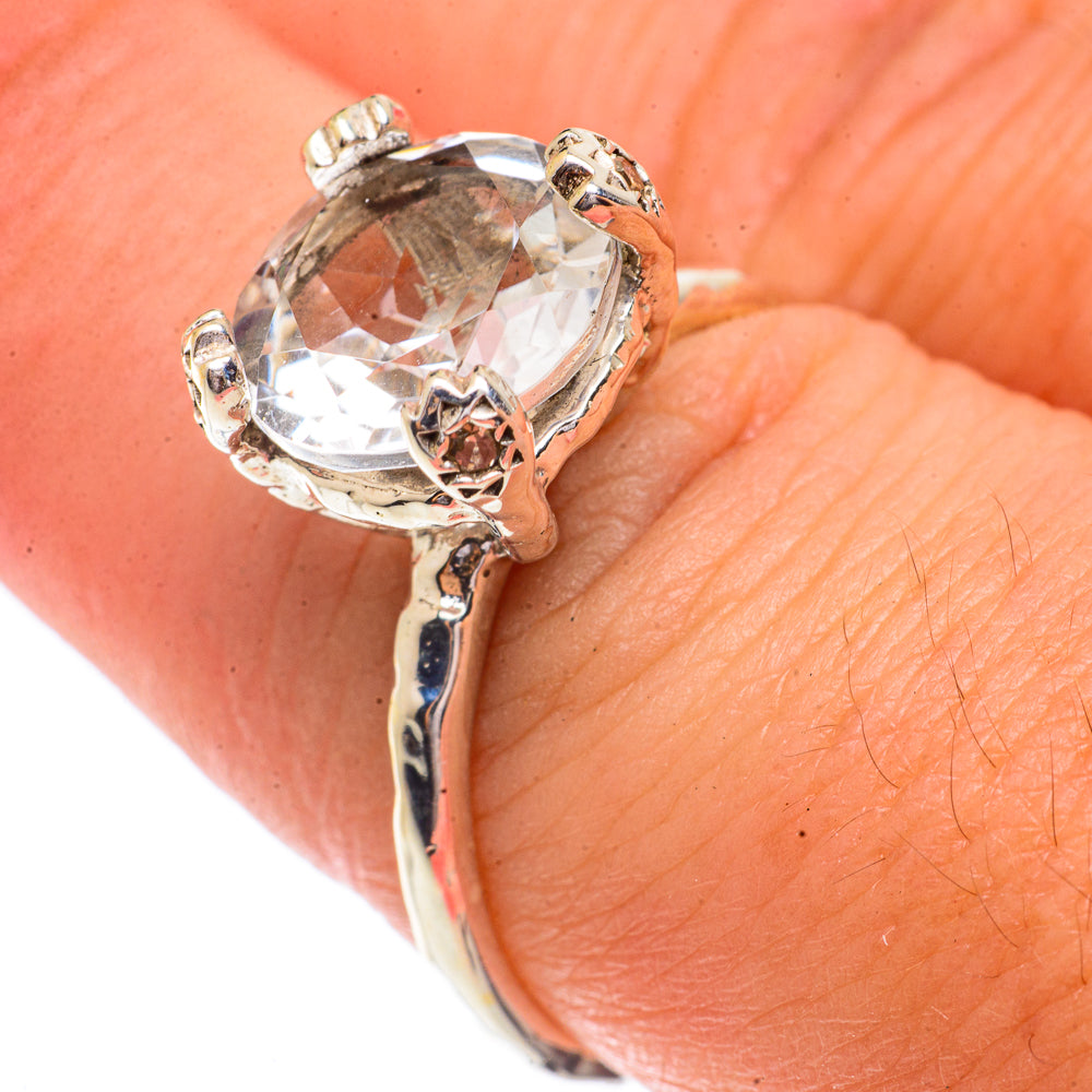 White Quartz Rings handcrafted by Ana Silver Co - RING66303