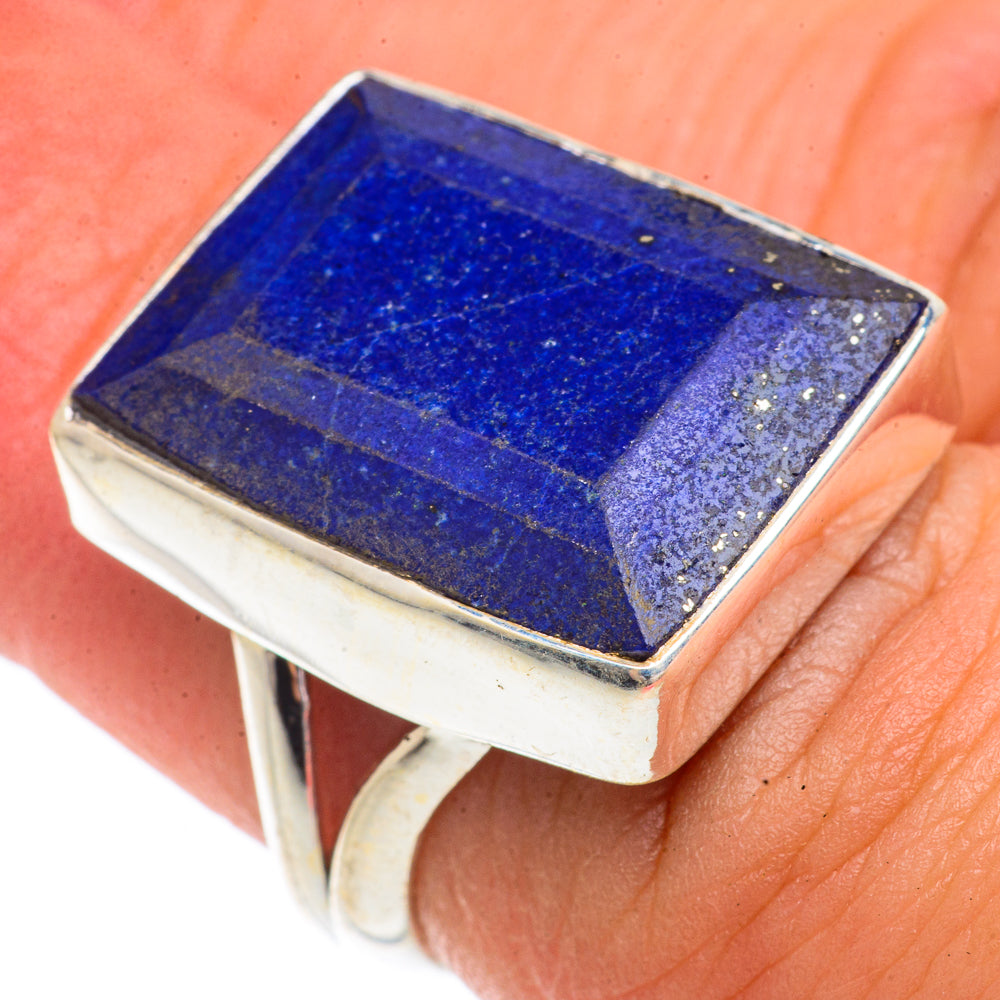 Lapis Lazuli Rings handcrafted by Ana Silver Co - RING66307