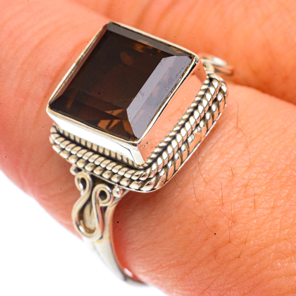 Smoky Quartz Rings handcrafted by Ana Silver Co - RING66313