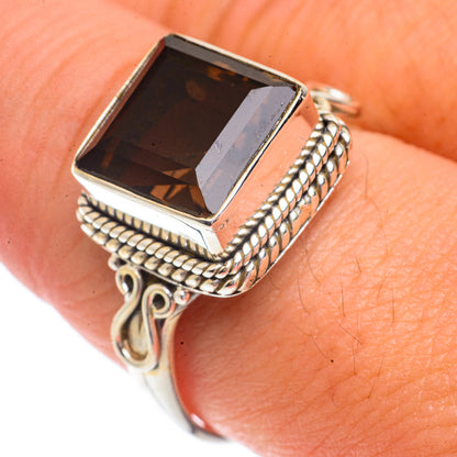 Smoky Quartz Rings handcrafted by Ana Silver Co - RING66313