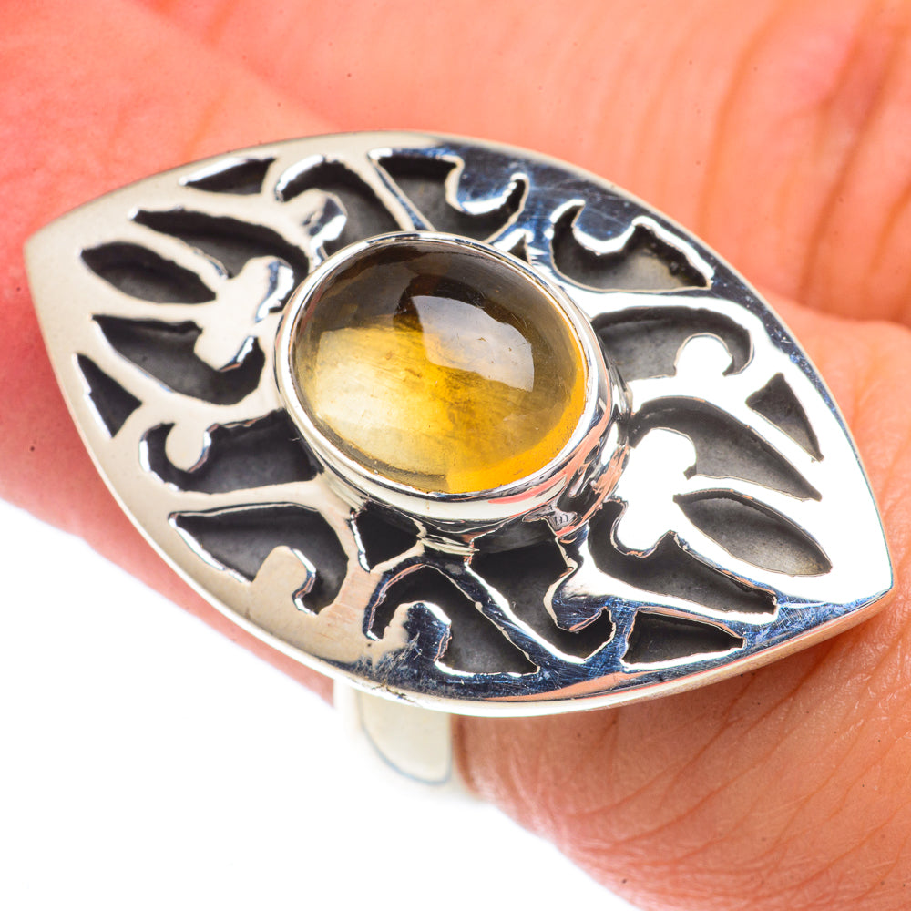 Citrine Rings handcrafted by Ana Silver Co - RING66321