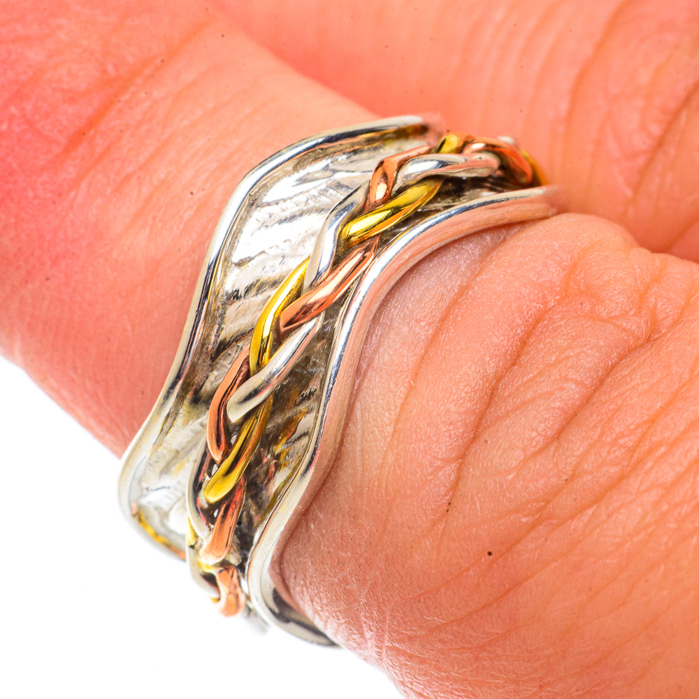 Meditation Spinner Rings handcrafted by Ana Silver Co - RING66329