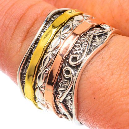 Meditation Spinner Rings handcrafted by Ana Silver Co - RING66333