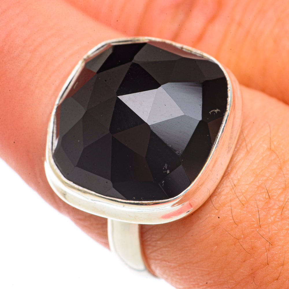 Black Onyx Rings handcrafted by Ana Silver Co - RING66335