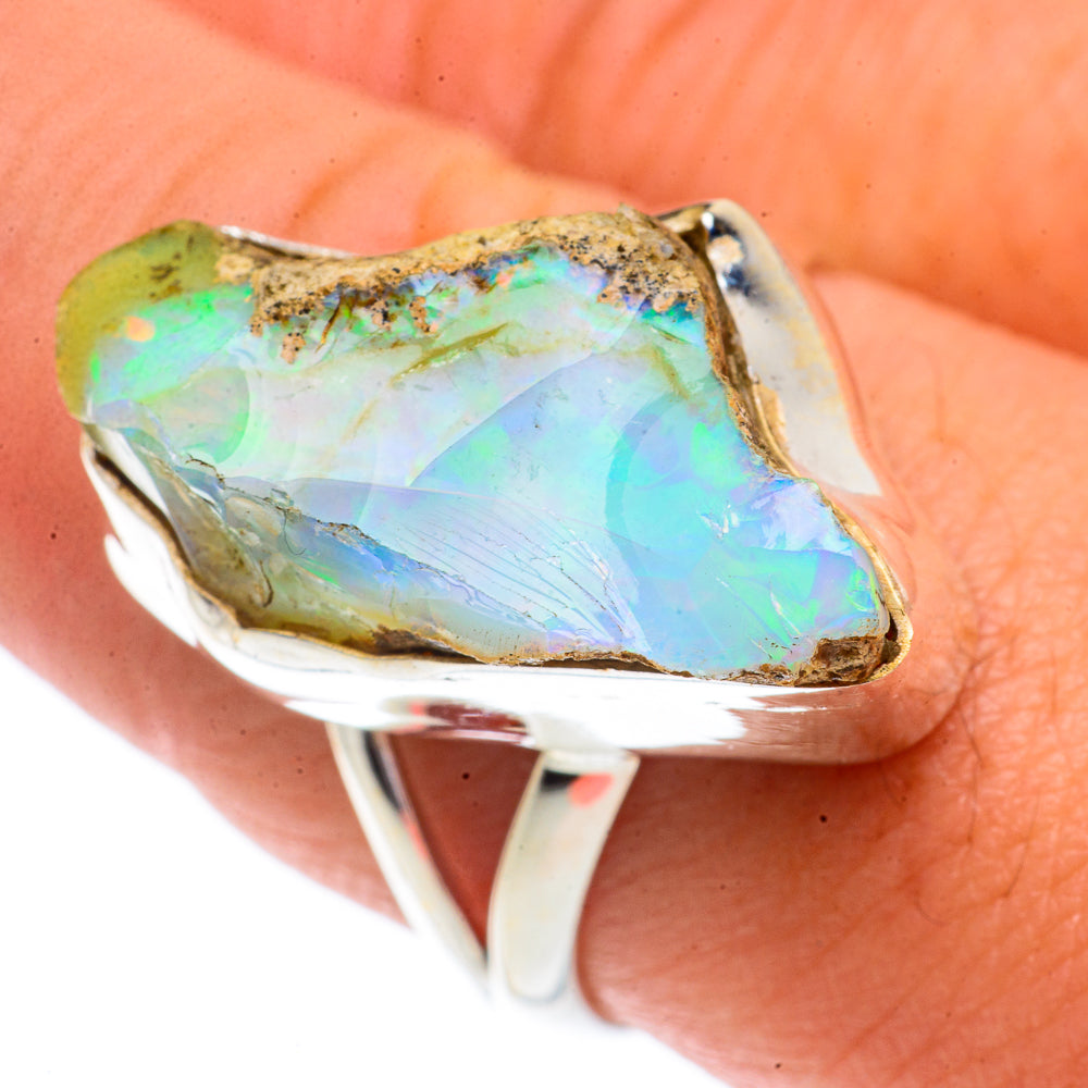 Ethiopian Opal Rings handcrafted by Ana Silver Co - RING66336