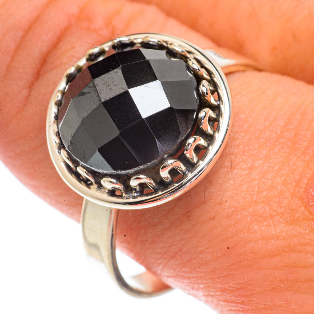 Black Onyx Rings handcrafted by Ana Silver Co - RING66338