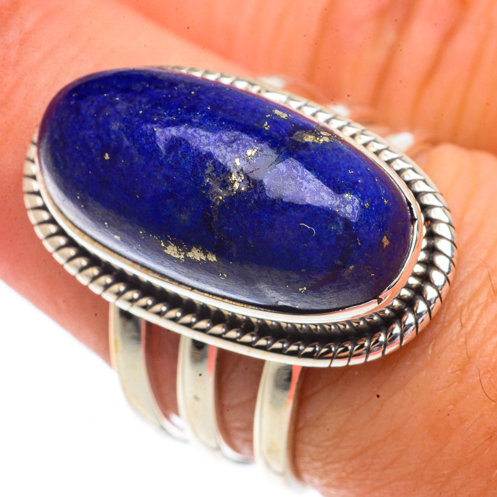 Lapis Lazuli Rings handcrafted by Ana Silver Co - RING66340
