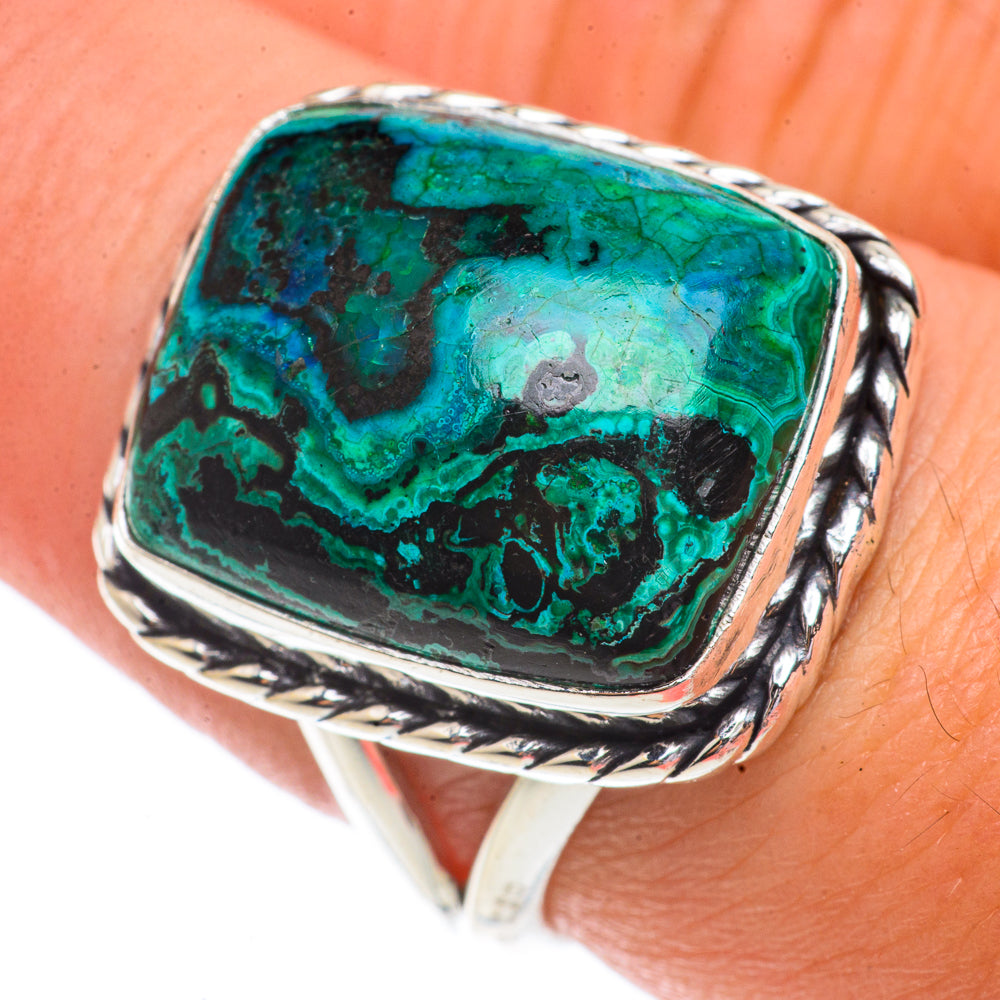 Shattuckite Rings handcrafted by Ana Silver Co - RING66344