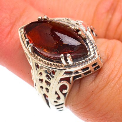 Baltic Amber Rings handcrafted by Ana Silver Co - RING66354