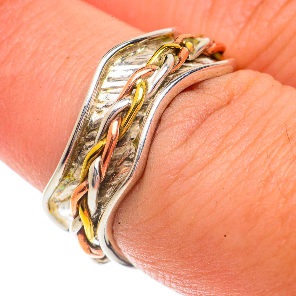 Meditation Spinner Rings handcrafted by Ana Silver Co - RING66362