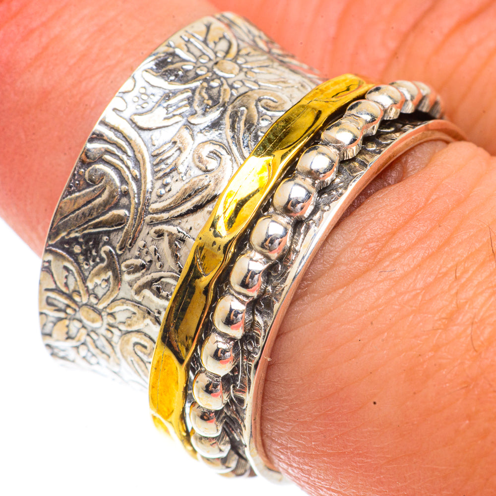 Meditation Spinner Rings handcrafted by Ana Silver Co - RING66364