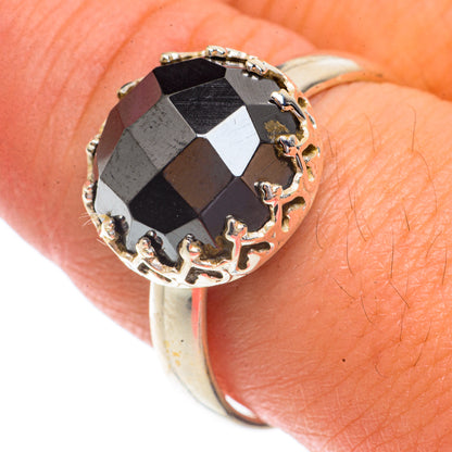 Black Onyx Rings handcrafted by Ana Silver Co - RING66369