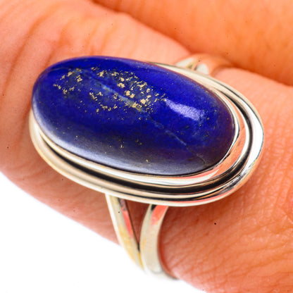 Lapis Lazuli Rings handcrafted by Ana Silver Co - RING66371