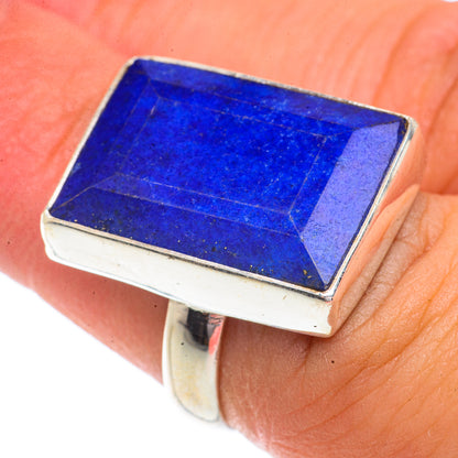 Lapis Lazuli Rings handcrafted by Ana Silver Co - RING66373
