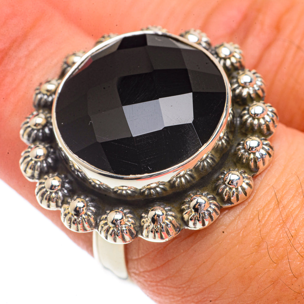Black Onyx Rings handcrafted by Ana Silver Co - RING66384