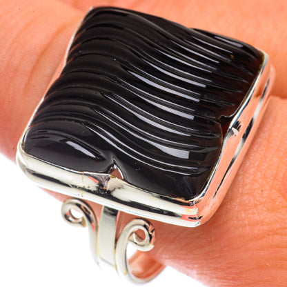 Black Onyx Rings handcrafted by Ana Silver Co - RING66385