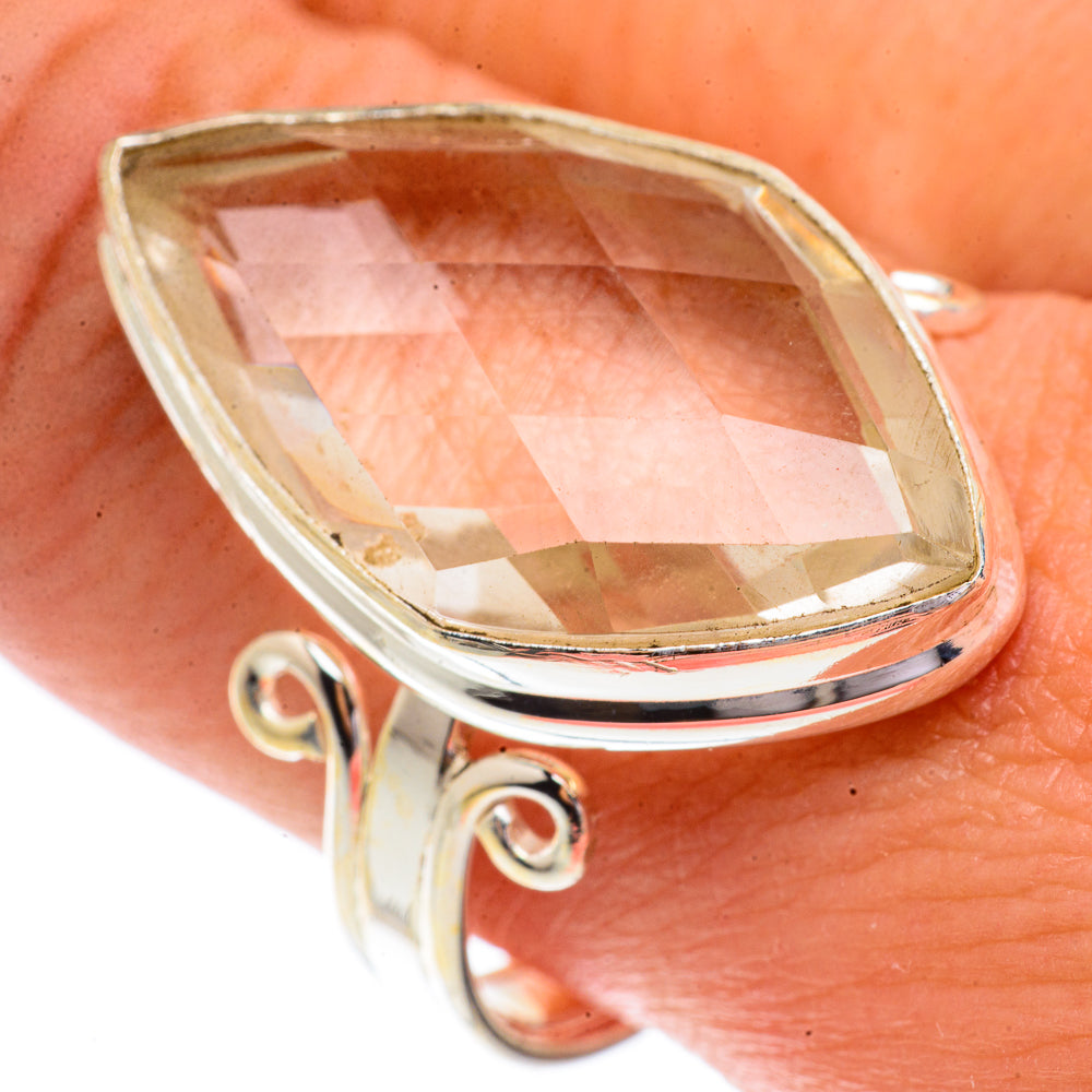 White Quartz Rings handcrafted by Ana Silver Co - RING66392