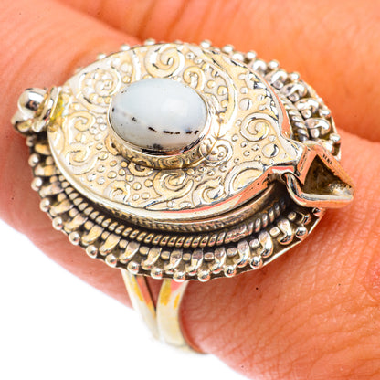 Dendritic Opal Rings handcrafted by Ana Silver Co - RING66393